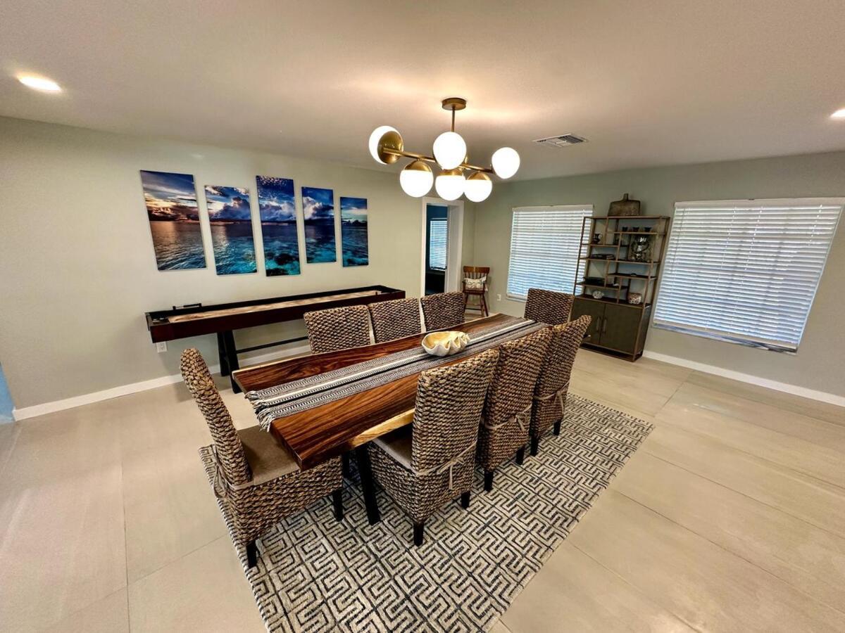 רסקין Blue Heron House, Private 4 Bedroom Waterfront W Heated Pool And Fire Pit מראה חיצוני תמונה